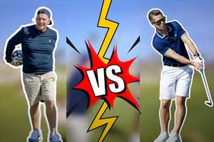 Footgolf Vs Golf - Dave Jones Takes on Geoff Swain at Somabay