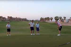 3 Amateurs Take on the Best YouTube Golfer!